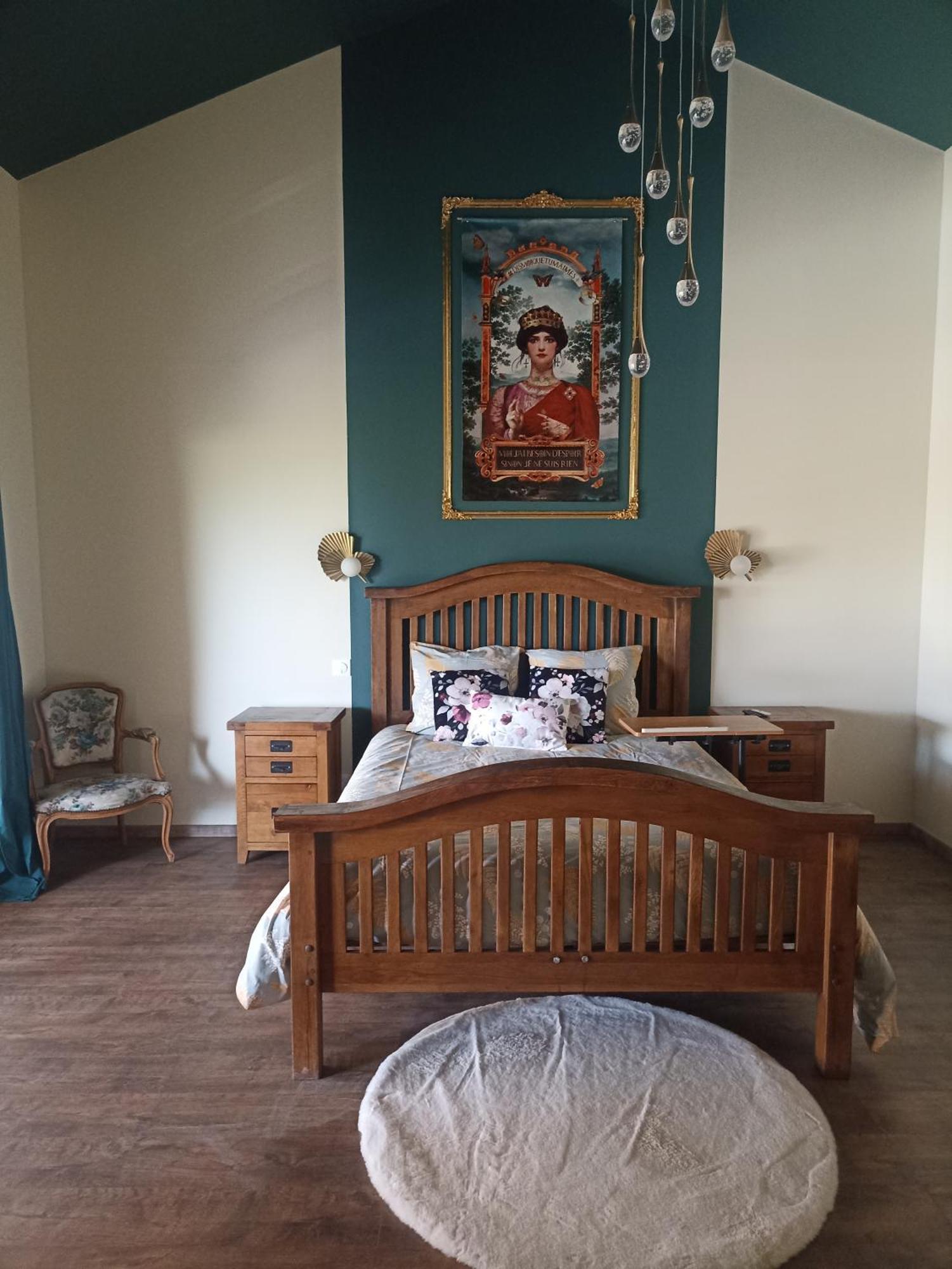 Mas Des 2 Paons Bed & Breakfast Villedaigne Bagian luar foto